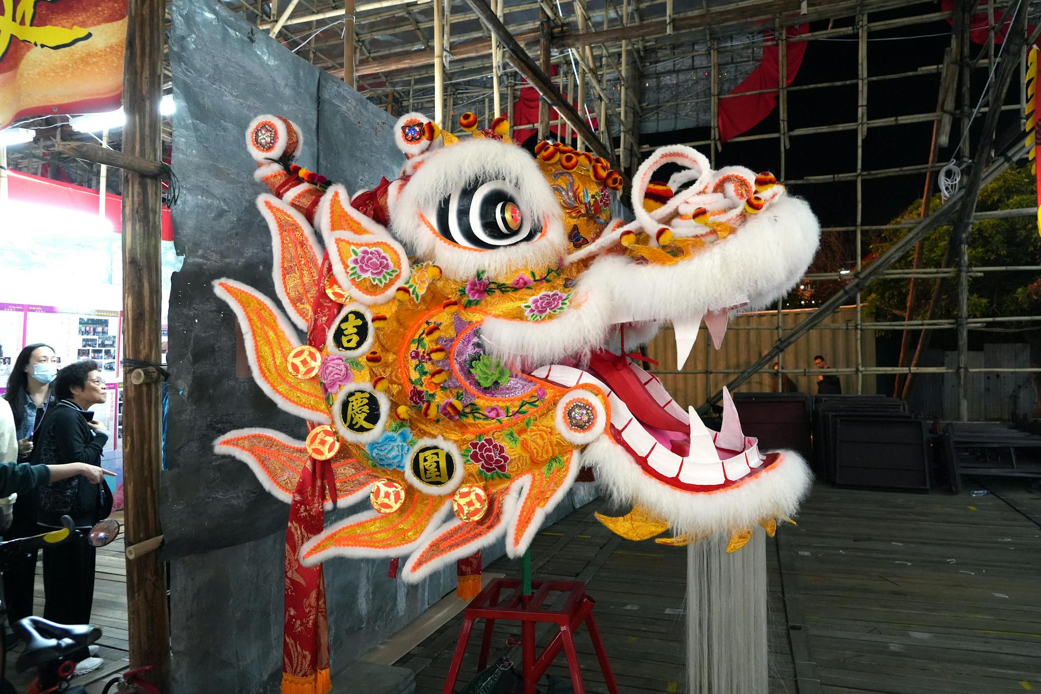 Free stock photo of bamboo scaffolding, 酬恩建醮, 錦田鄉